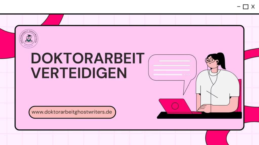 Doktorarbeit Verteidigen